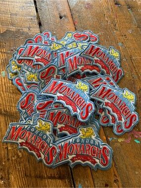 Bundle of London Monarchs Embroidered Patches